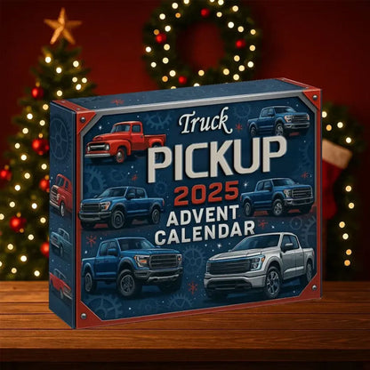 Adventskalender for pickup-lastebiler
