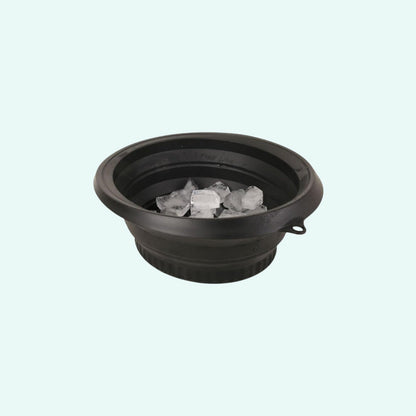 Sammenleggbar servant i silikon