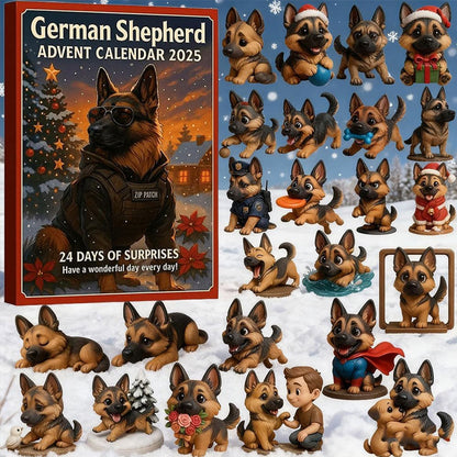 🎄🐾 Adventskalender for schæferhunder 2025 🎁