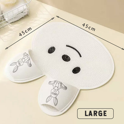 Silikonpute til massasje og rengjøring av kaninfotter