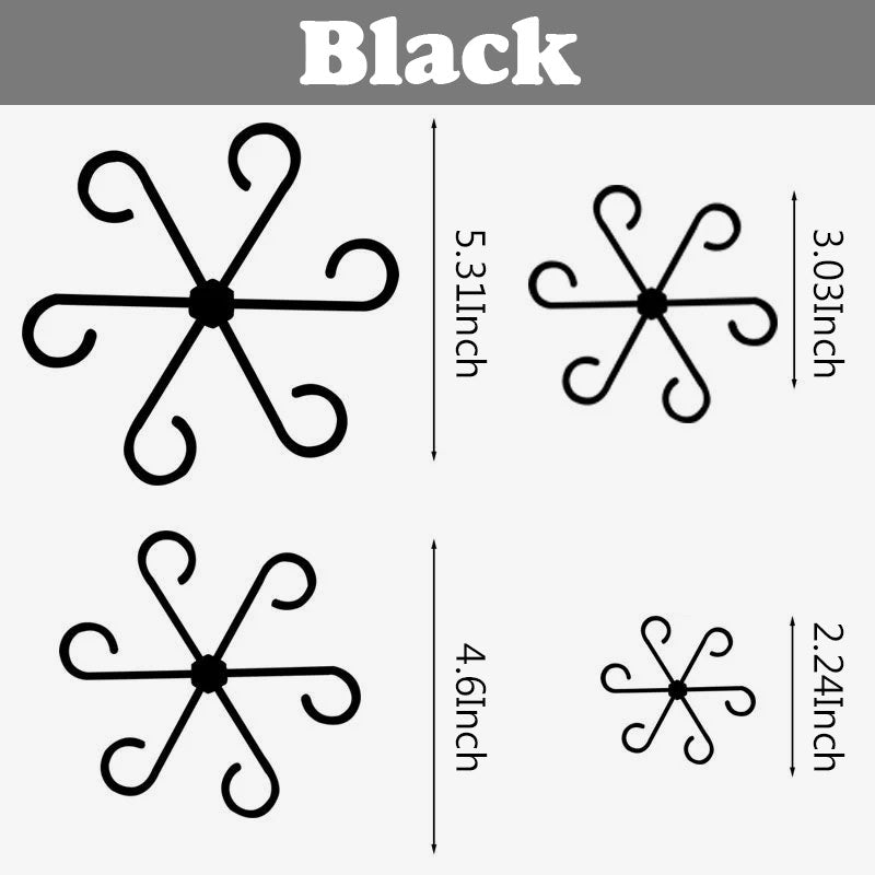 Plantestamme støtte (4 stk)