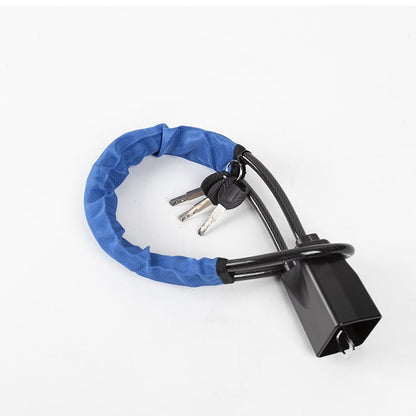 Universell rattlås med setebelteklemme (inkluderer 2 nøkler)