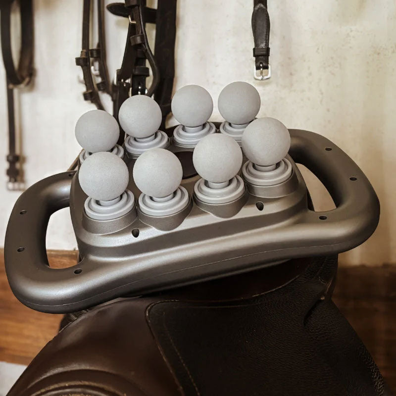 8-hodet massasjepistol for hest