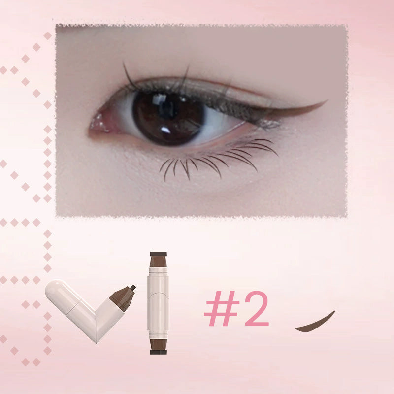 Eyeliner-stempel i ett stykke