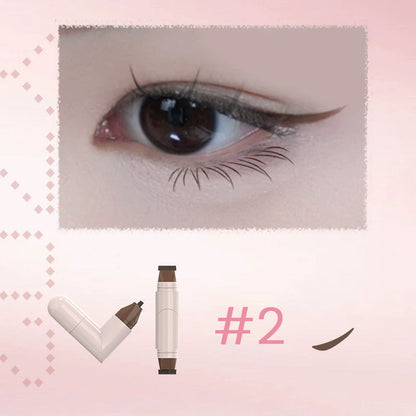 Eyeliner-stempel i ett stykke