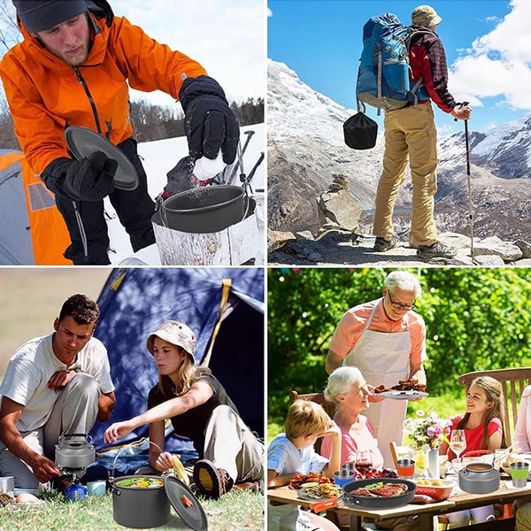 Utendørs Tekannesett Med Tilbehør