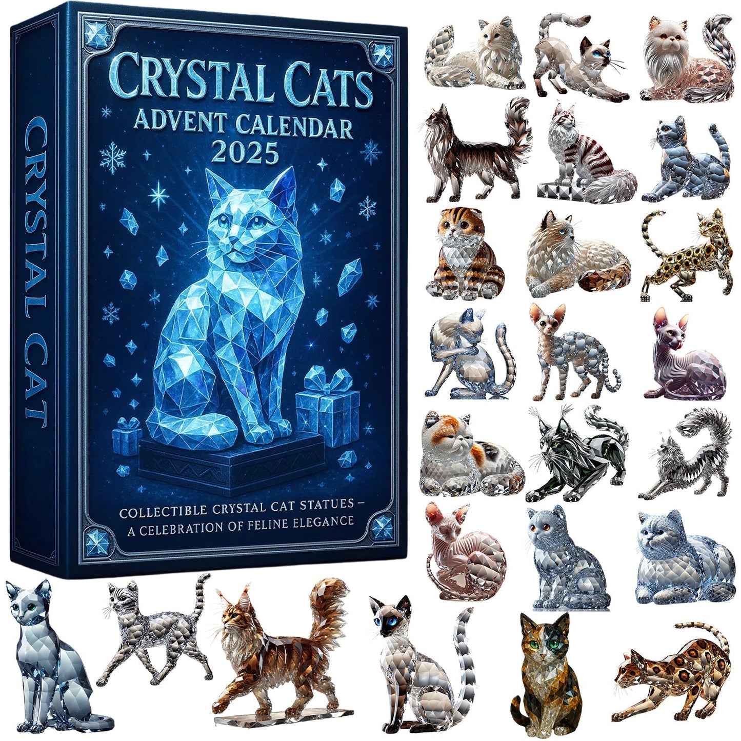 🌲Julepresang - Crystal Cats adventskalender 2025