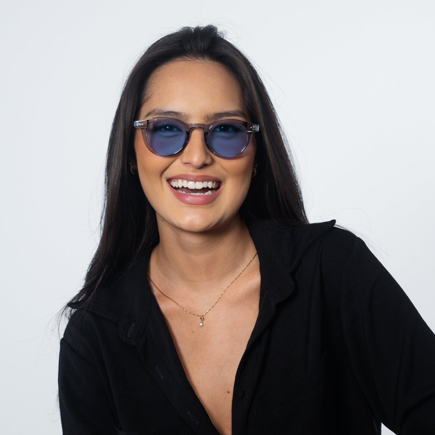 ✨Retro runde briller med nagler✨