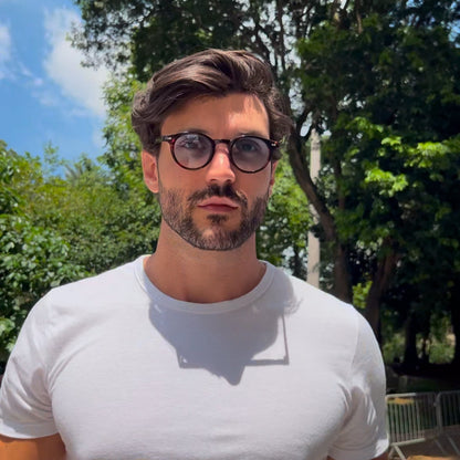 ✨Retro runde briller med nagler✨