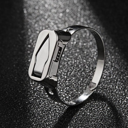 💍Selvforsvarsringkniv av metall