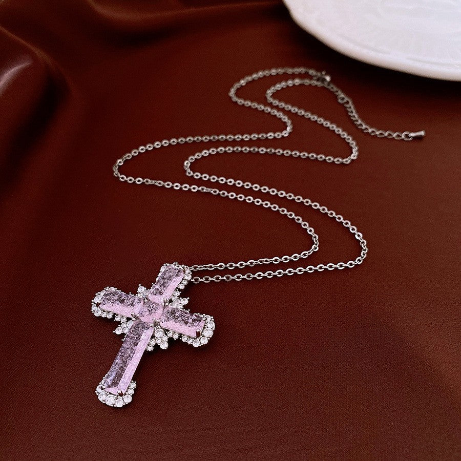 Paraiba kors-smykkesett