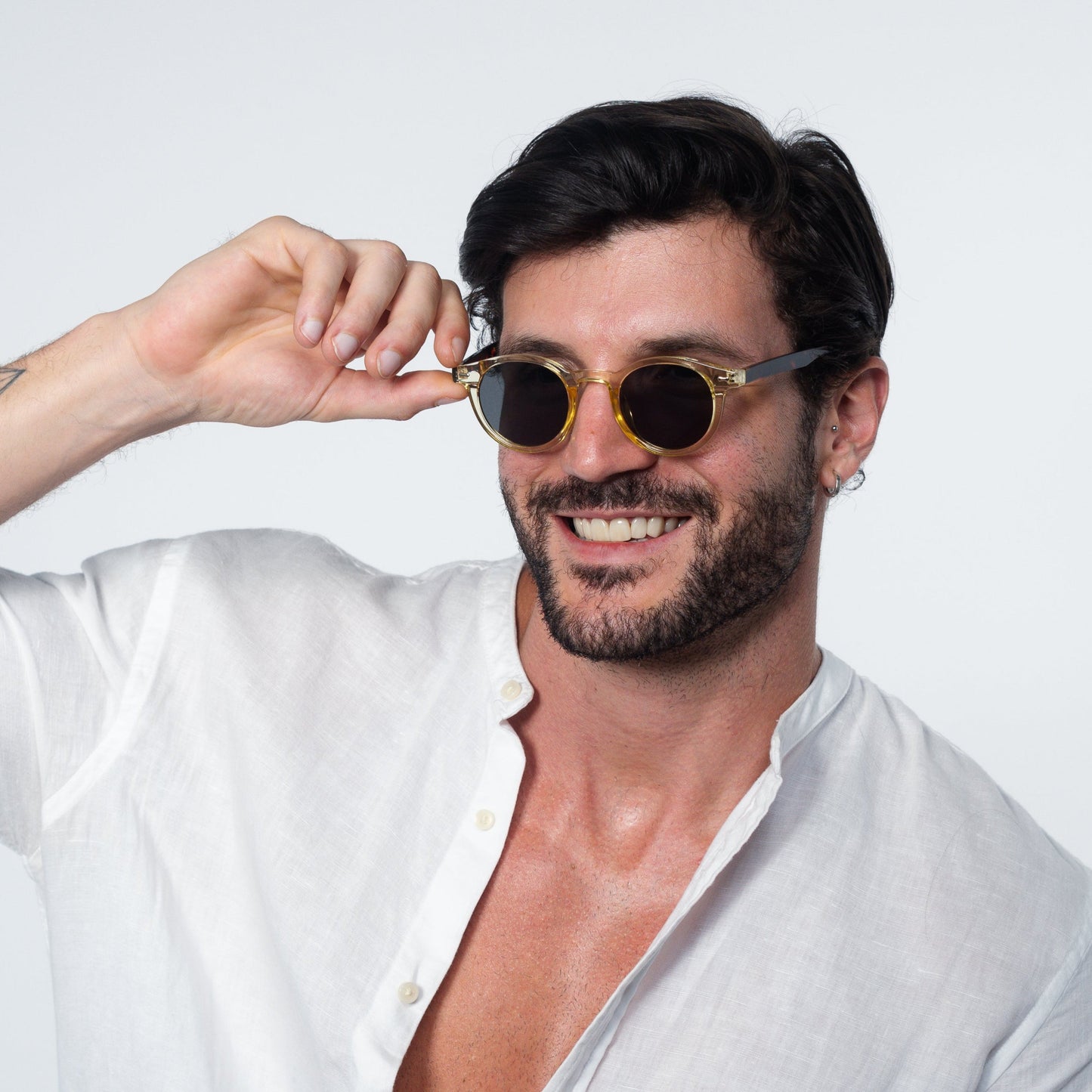 ✨Retro runde briller med nagler✨