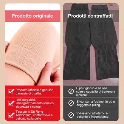 Komfortable og termisk elastiske lange knebeskyttere