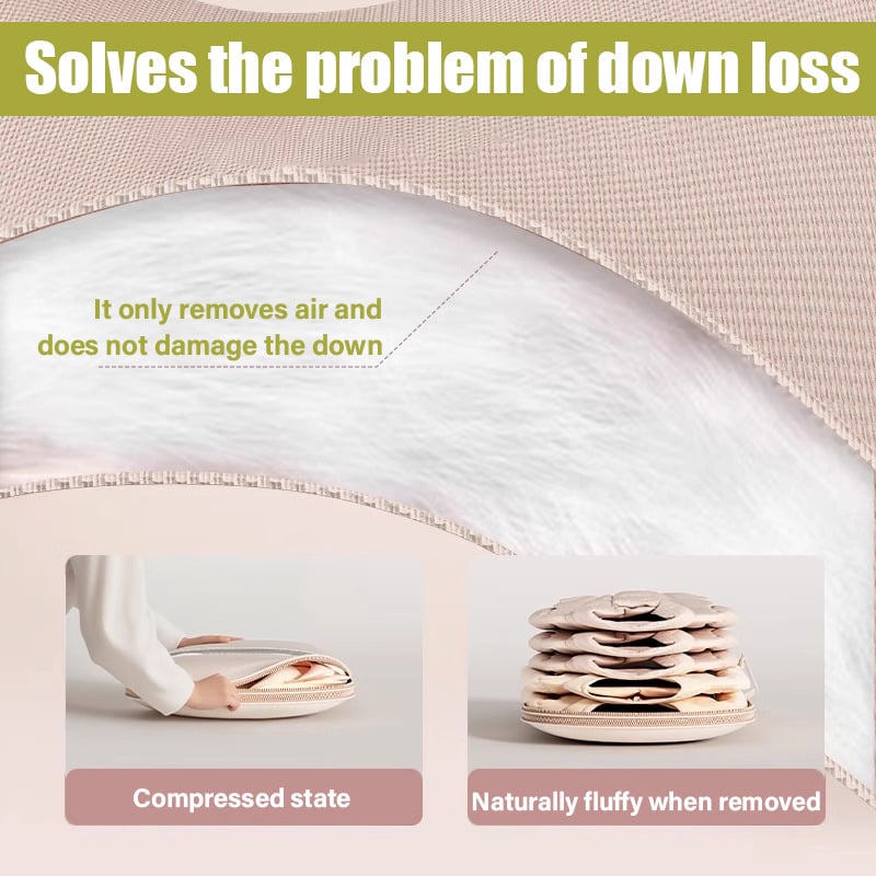 🔥2025 SALG - Plassbesparende hengende klespose med selvkomprimerende glidelås