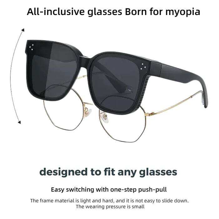 Polariserte solbriller mot nærsynthet mot ultrafiolett stråling