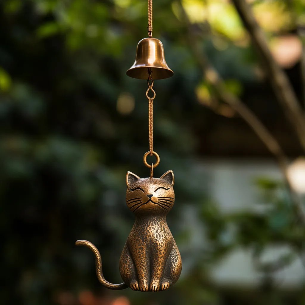 ⏳Aktuelt tilbud: 60 % rabatt🐱Håndlaget retro klokke med kattevugg