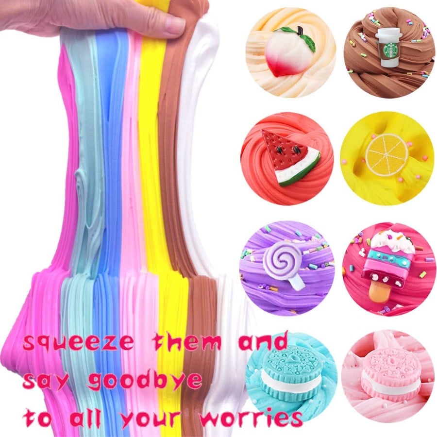 ✨Super Clay Slime DIY - Myk & Pressetøyelig Leire💥🎁