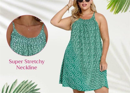 🔥 2025 Ny camisolekjole med trykk