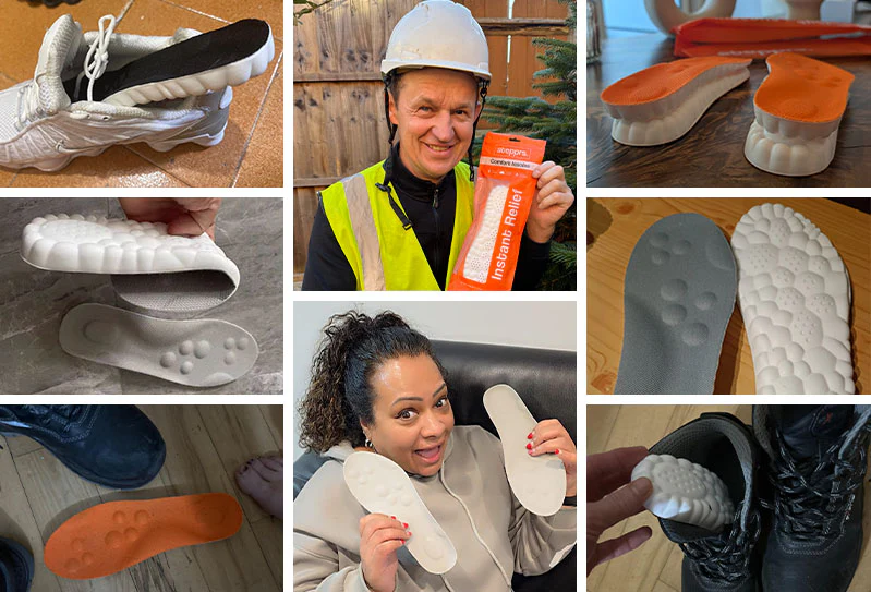 Revolusjonerende ortopedisk innleggssåle