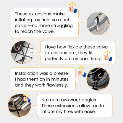 🔥Kjøp 1 få 1 gratis🔥Universell fleksibel dekkventilforlengelse