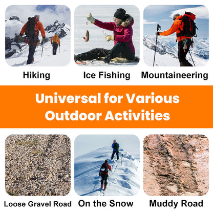 🔥VARMT SALG🔥Sklisikre stegjern for utendørssko og støvler