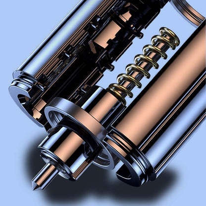 Nødbilvindusknuser med sikkerhetsbeltekutter