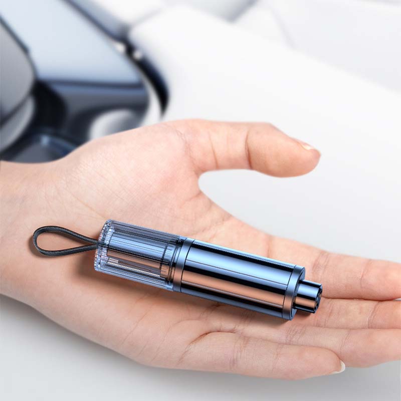 Nødbilvindusknuser med sikkerhetsbeltekutter